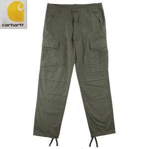 Carhartt Cargo Pants WIP Canvas Work In Progress Hooded Theory Sweat Small